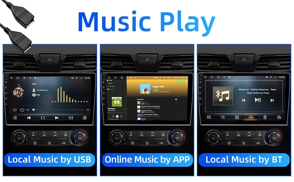 9 inches Android 12 Double Din Car Stereo for Nissan Altima 2014-2018 IPS Touchscreen Screen Car Radio with Carplay & Android Auto Support Backup Camera GPS FM Navi BT 8 core(4+32G)