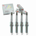 4 pc NGK 9029 Laser Iridium Spark Plugs for 22401-JA01B 22401JA07B 3436 3439 4710 4711 5-86141316 9620 B2401-JA01B FXE20HE11 FXE20HR11 IXEH20ETT IXEH20TT VR8NII35U XP5684 Ignition Wire Secondary