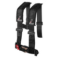 Dragonfire Racing 4-Point H-Style Safety Harness w/Adjustable Sternum Clip 3" Driver Side Black for Can-Am Maverick 1000 XC 2016-2018