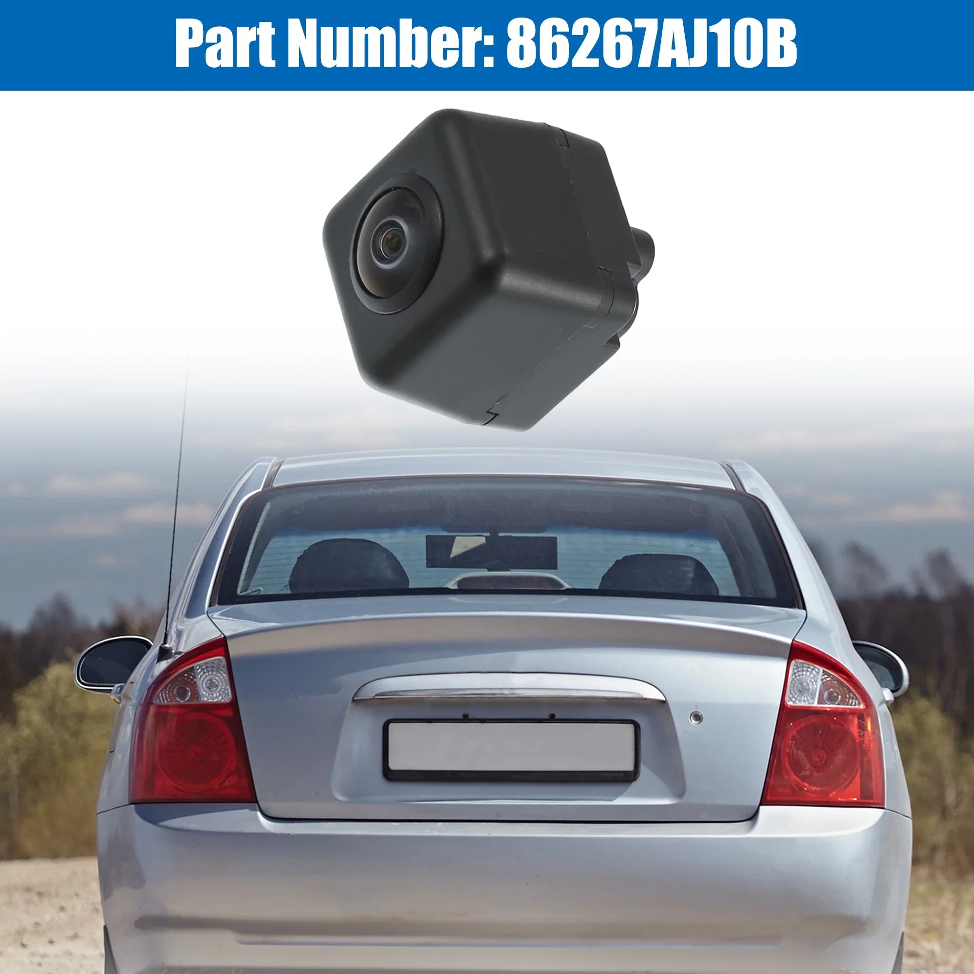 Rear View Back Up Camera Wide Angle Park Assist Reverse Camera for Subaru Legacy 2010-2014 No.86267AJ10B