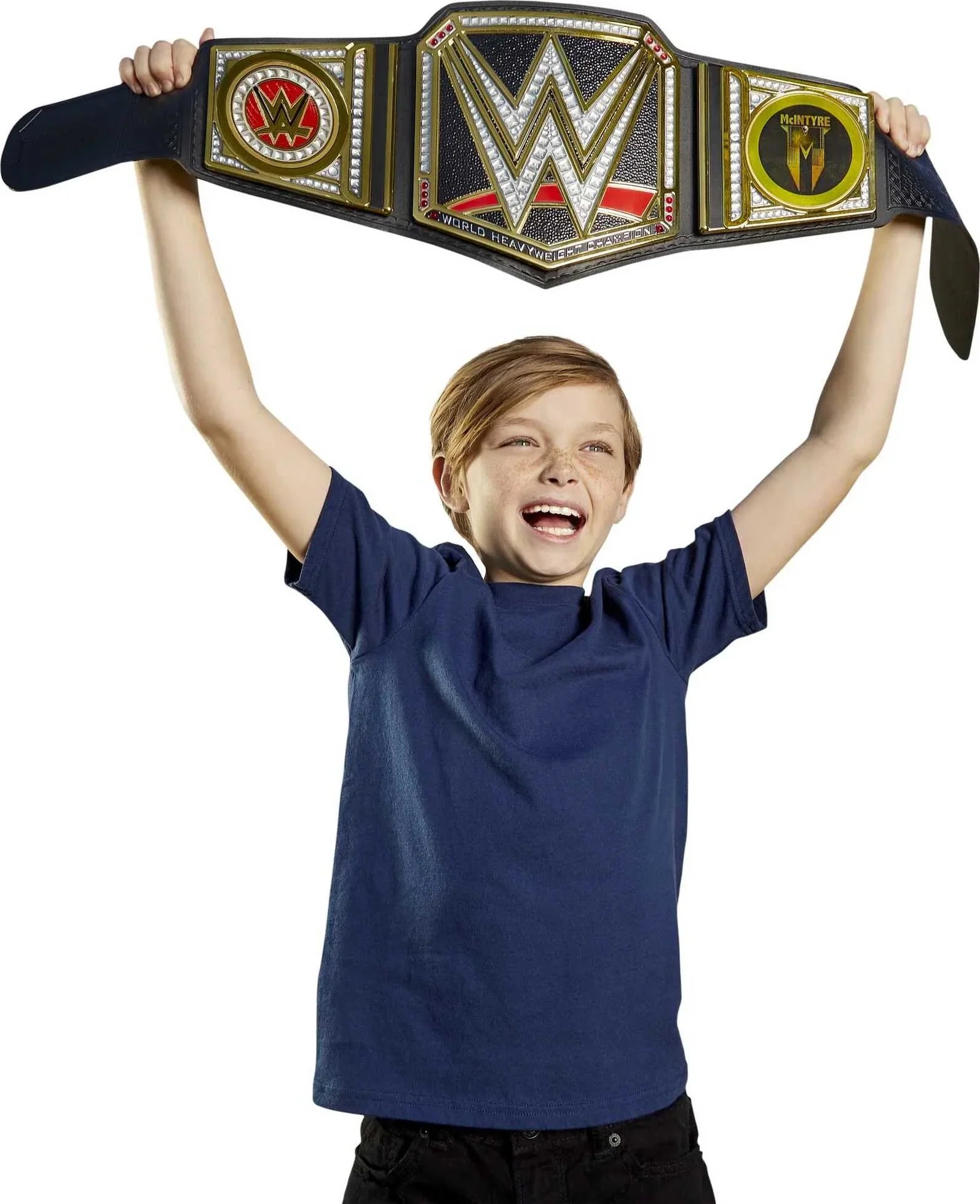 WWE Championship Showdown WWE Championship, Role-Play Title Belt with Metallic Sideplates