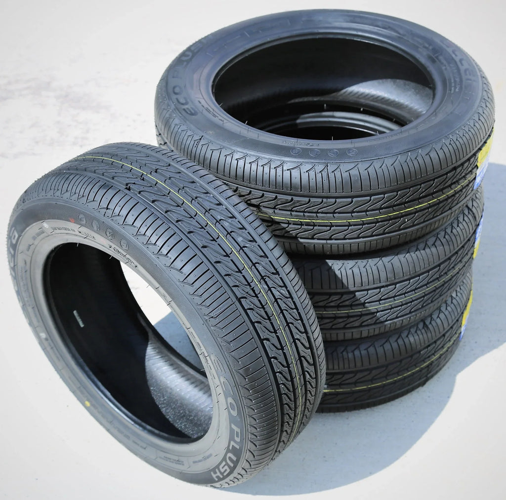 Set of 4 (FOUR) Accelera Eco Plush 175/65R15 84H AS All Season A/S Tires Fits: 2010-14 Mini Cooper Clubman, 2002-07 Mini Cooper Base