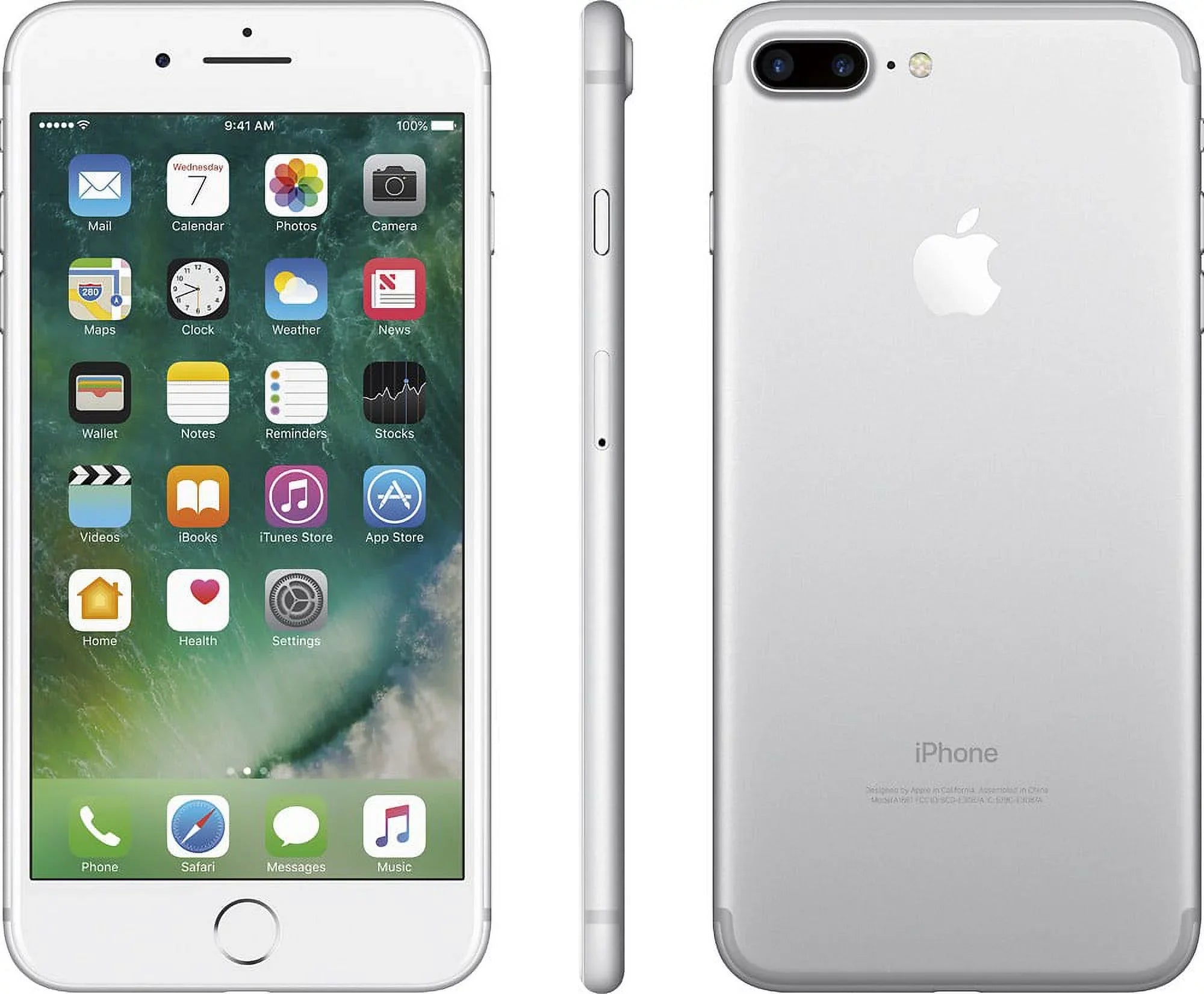 Restored Apple iPhone 7 Plus 32GB, Silver - Unlocked GSM (Refurbished)