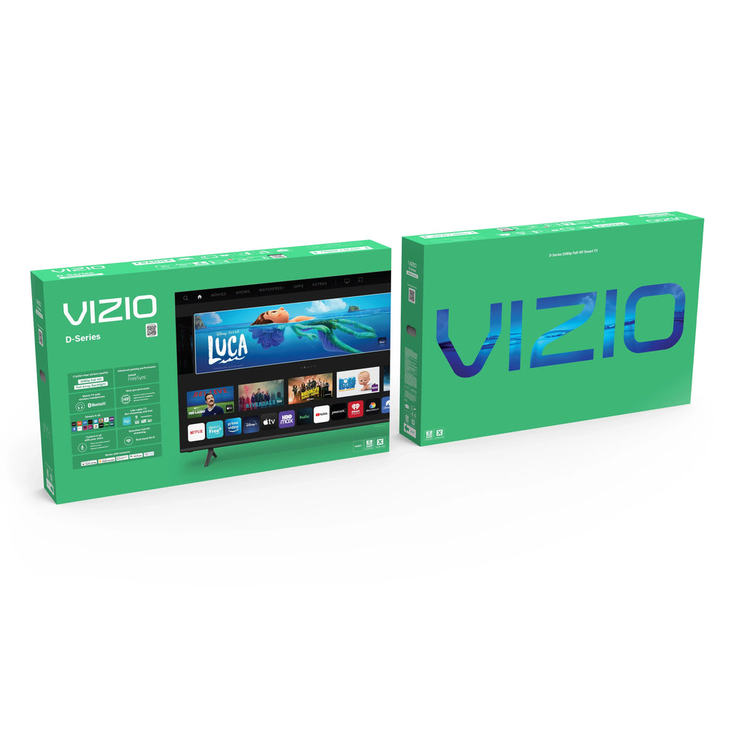 Restored VIZIO 40" Class D-Series FHD LED Smart TV NEW 2023 (Online Only) D40fM-K09 (Refurbished)