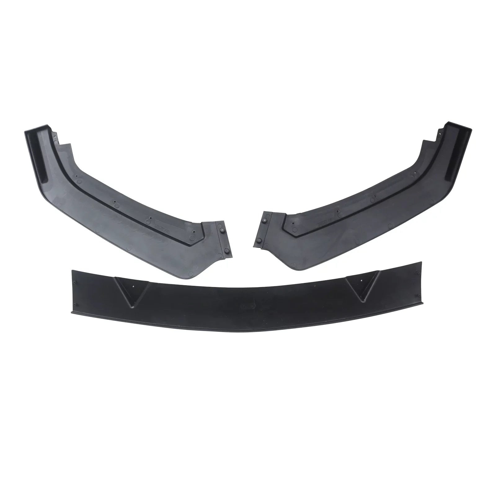 NINTE Front Bumper Lip for 2017-2023 Infiniti Q60 Gloss Black 3PCS