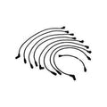 Scott Drake D0ZZ-12259-A Spark Plug Wire Set 351C Fits select: 1970-1971 FORD MUSTANG