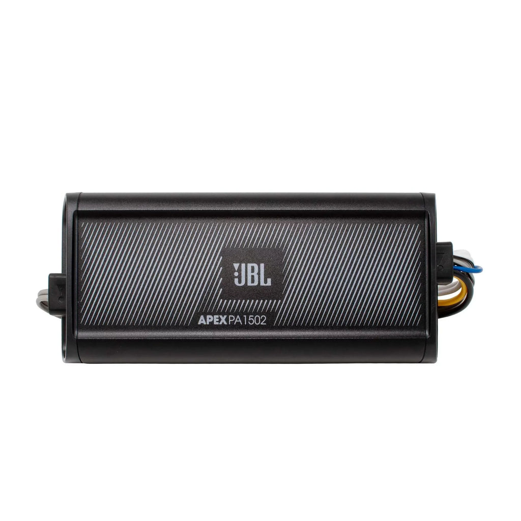 JBL JBLBB4005D - 5-Door Passive Sound Bar Suitable with Bronco with JBL Apex PA 1502 2 Channel Marine & Powersport Amplifier - 150 x 2 At 2-Ohms and Bronco Install Accessories