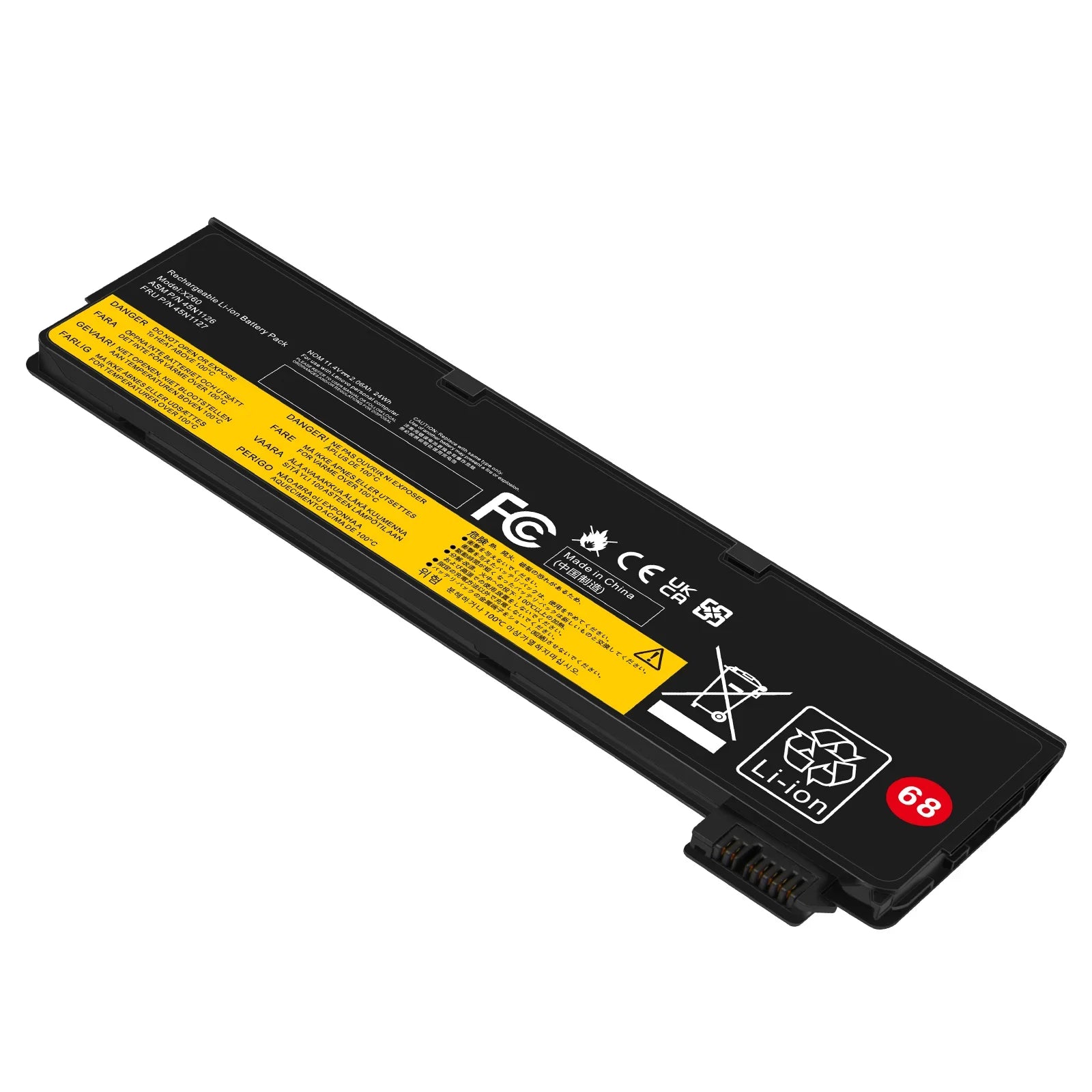 X240 Battery for Lenovo ThinkPad T440 X250 T450s 45N1126 45N1127 45N1777 45N1134