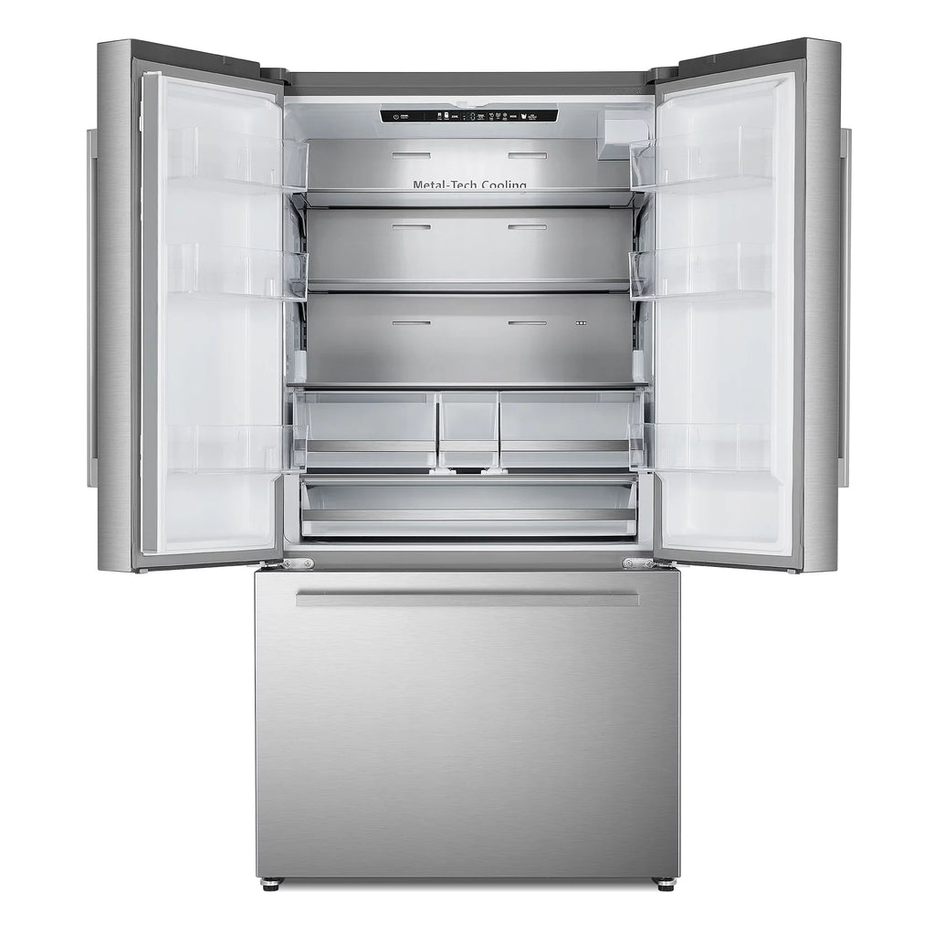 22.4 cu. ft. 3-Door French Door Refrigerator Water Dispenser in Stainless Steel