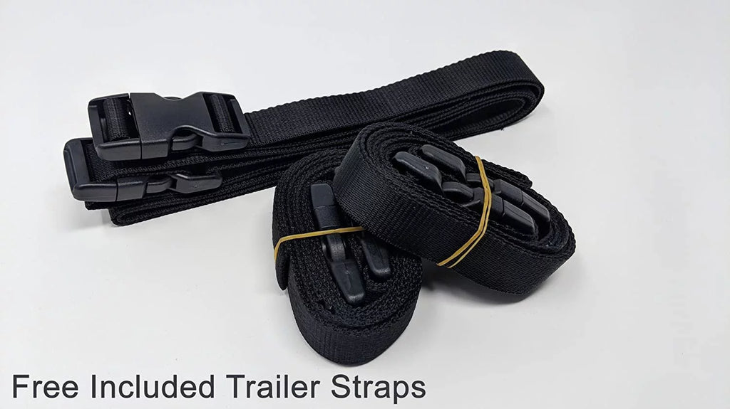 Environment Jet Ski Protection for Yamaha VX-C 2021 - RED/Black Color - All Climate - Trailerable - Protects from Rain, Sun, UV Rays, and More! Includes Trailer Straps and Storage Bag