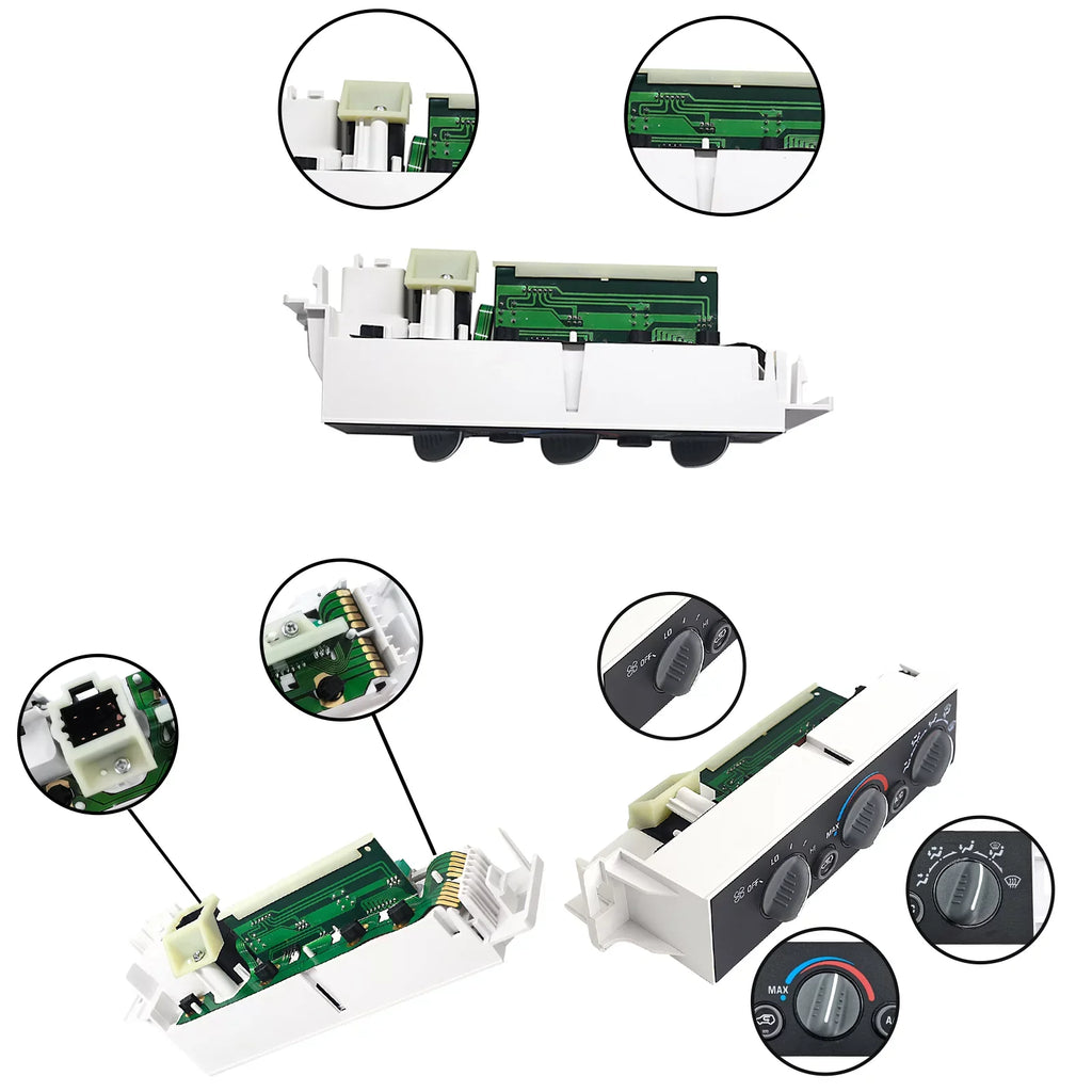 HVAC Heater Climate Control Module Suitable with Chevy, Cadillac, GMC Escalade, C1500, C2500, C3500, K1500, K2500 Suburban, C3500HD, Tahoe Control Panel - 16231175, 16238895
