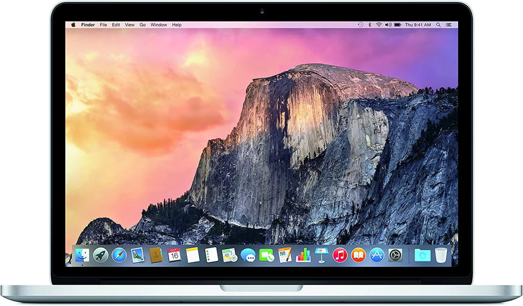 Apple MacBook Pro 13-inch (i5 2.9GHz, 512GB SSD) (Early 2015, MF841LL/A) - Silver Bundle with Black Zipper Sleeve + Laptop Starter Kit + Cleaning Kit (Refurbished)