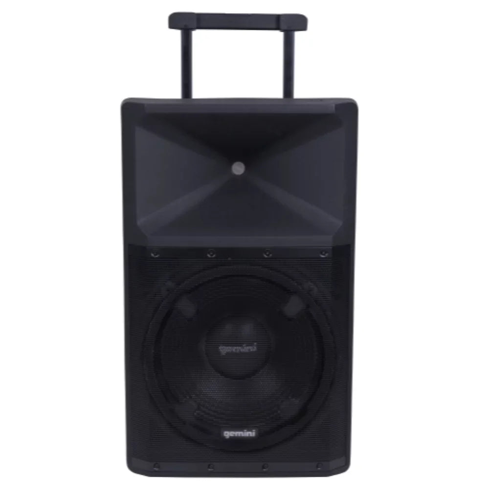Gemini Sound GSP-2200 Pro DJ Audio 2200 Watt Portable Bluetooth Media PA System Speakers