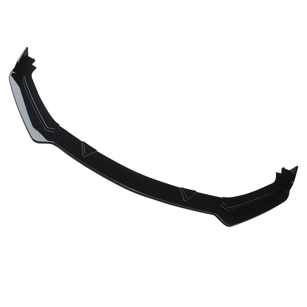 NINTE Front Bumper Lip for 2017-2023 Infiniti Q60 Gloss Black 3PCS