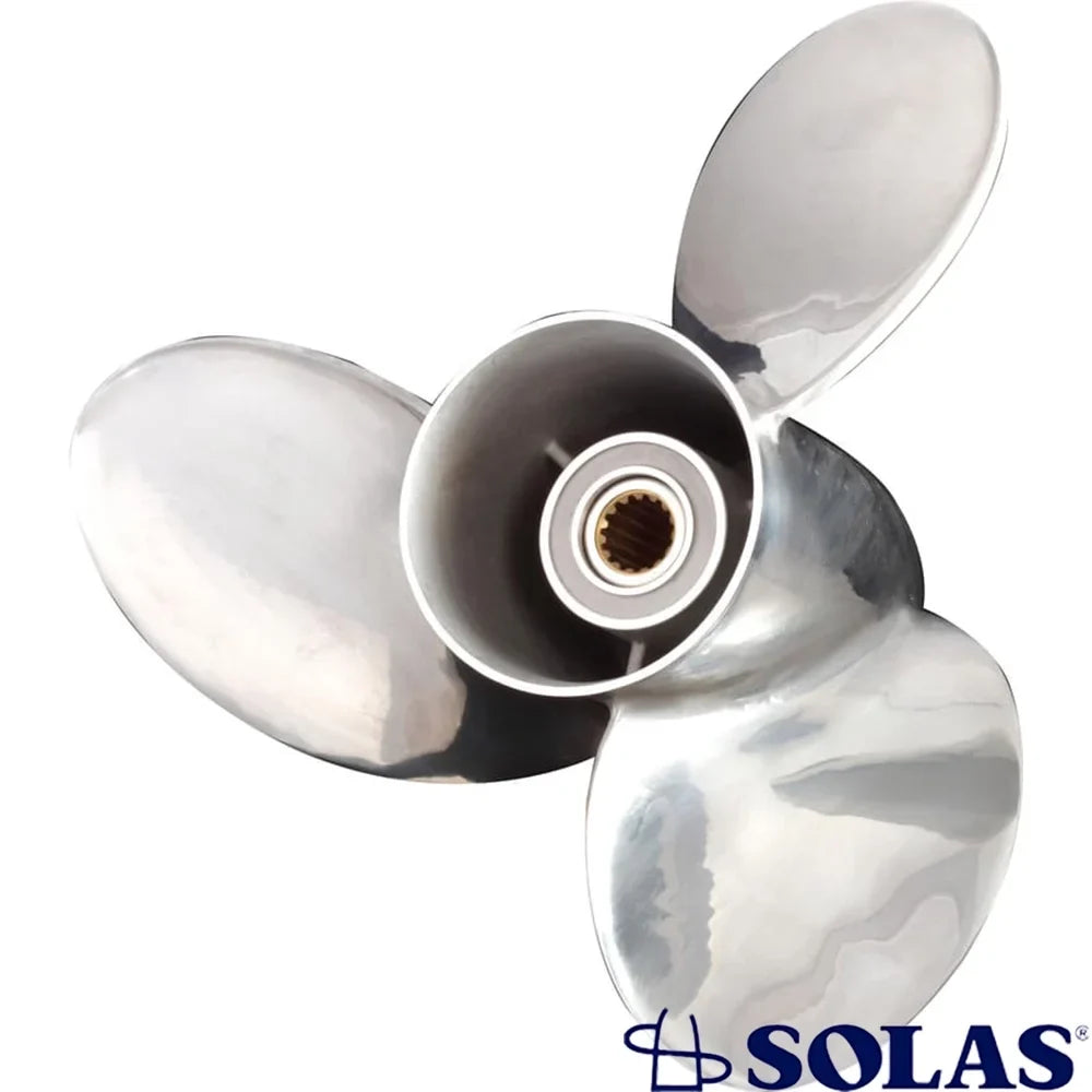 New Stainless Steel Propeller Suitable With Mercruiser Bravo 1 Bravo 1 X 5L Efi 15 Spline 240 1988-1998 By 58133-Zy3-B17Lx 58133-Zy3-B17S Ptofs3L17P Diameter 15.5" x 17" Pitch x 15-