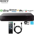 Sony Streaming Blu-ray Disc Player with Wi-Fi (BDP-S3700) with 6ft High Speed HDMI Cable