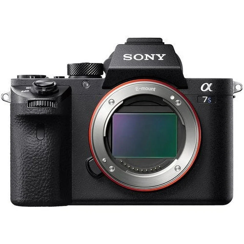 Sony Alpha a7S II Mirrorless Camera ILCE7SM2/B With Sony FE 24-70mm Lens, Soft Bag, Additional Battery, 64GB Memory Card, Card Reader , Plus Essential Accessories