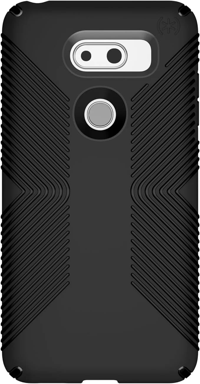 Speck Presidio Grip Case for LG V30 Presidio Grip (fits Sprint LG V30+), Black/Black