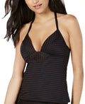 Kenneth Cole Illusionist Push-up Halter Tankini Top