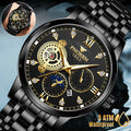 Waterproof Men's Watch Stainless Steel Quartz Luminous Classic Wristwatch Luxury