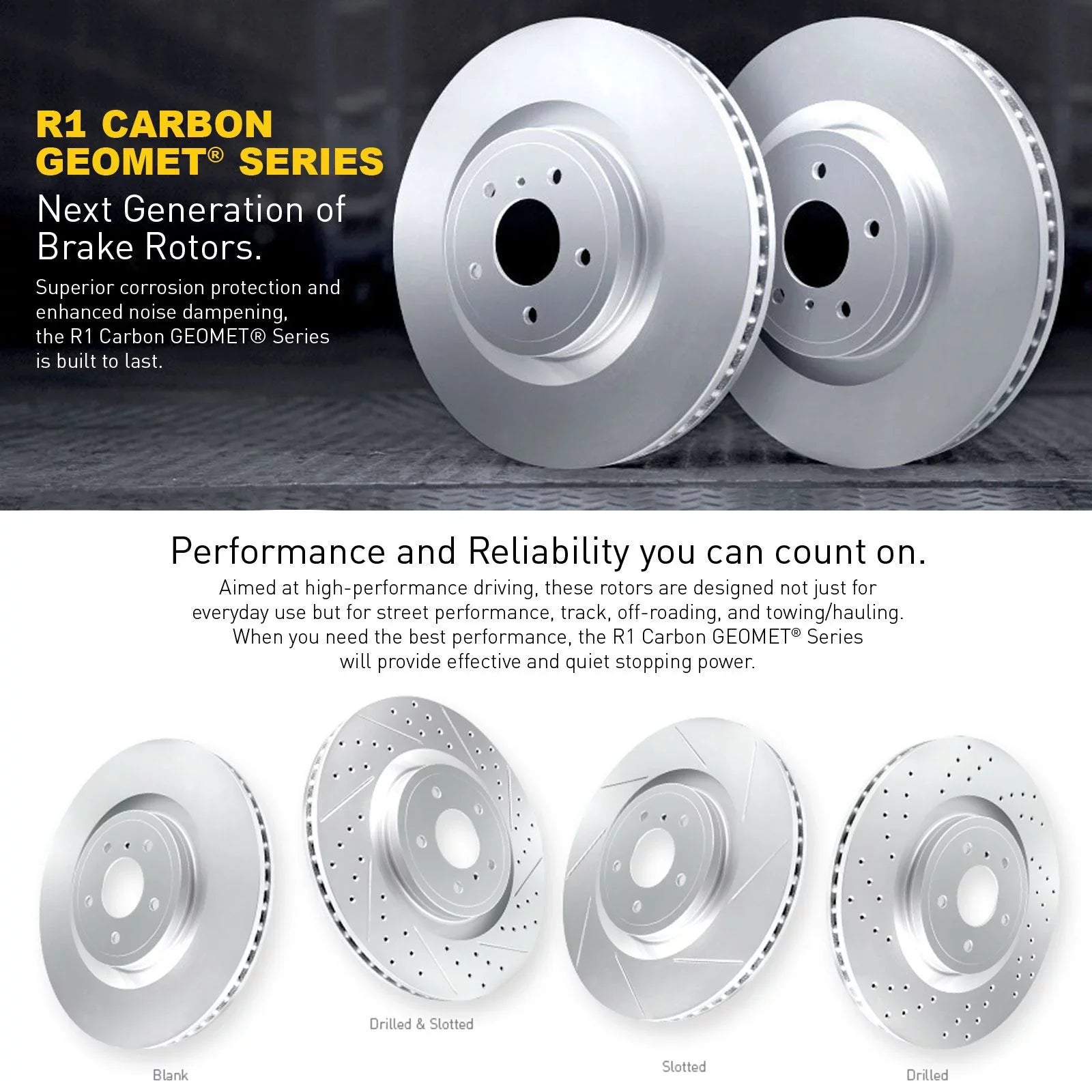 R1 Concepts Wdpn2 74027 R1 Concepts Brake Rotor Carbon Coated Fits select: 2018-2022 VOLKSWAGEN ATLAS, 2020-2022 VOLKSWAGEN ATLAS CROSS SPORT