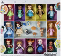 Disney Animators' Collection Mini Doll Gift Set 5'' NEW 2021 EDITION With Tinker Bell, Tiana, Belle, Pocahontas, Jasmine, Cinderella, Snow White, Rapunzel, Ariel, Aurora, Anna, Elsa, and Moana
