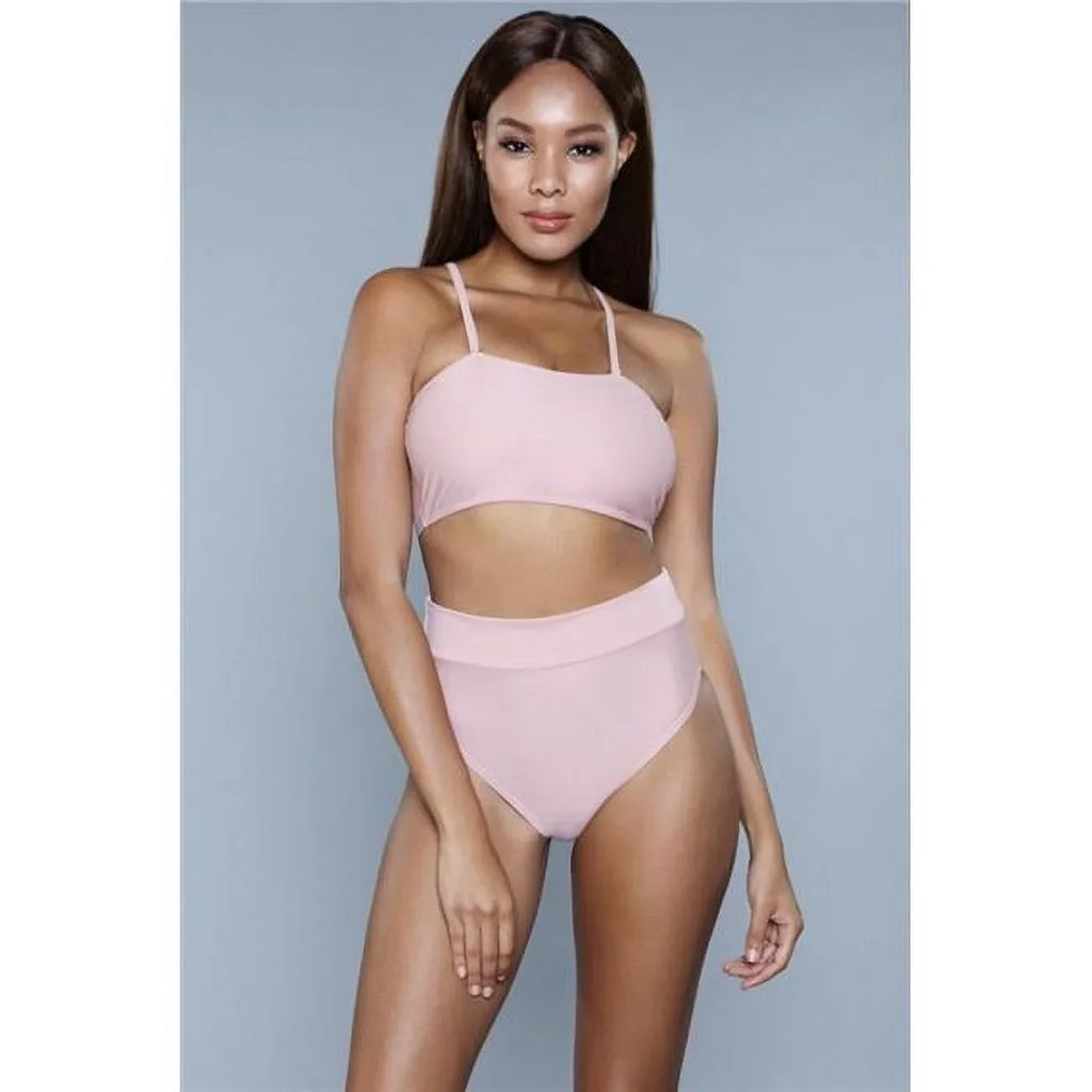 BeWicked Women Chanity Swimsuit, Pink - Extra Large - 2 Piece