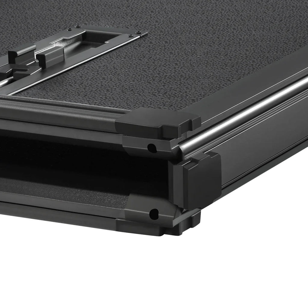 Auto Drive Hard Tri Fold Truck Bed Tonneau Coating Fits 09-18 Ram 1500 / 19-22 Ram 1500 Classic / 10-16 Dodge Ram 2500 3500 5.7Ft Short Beds