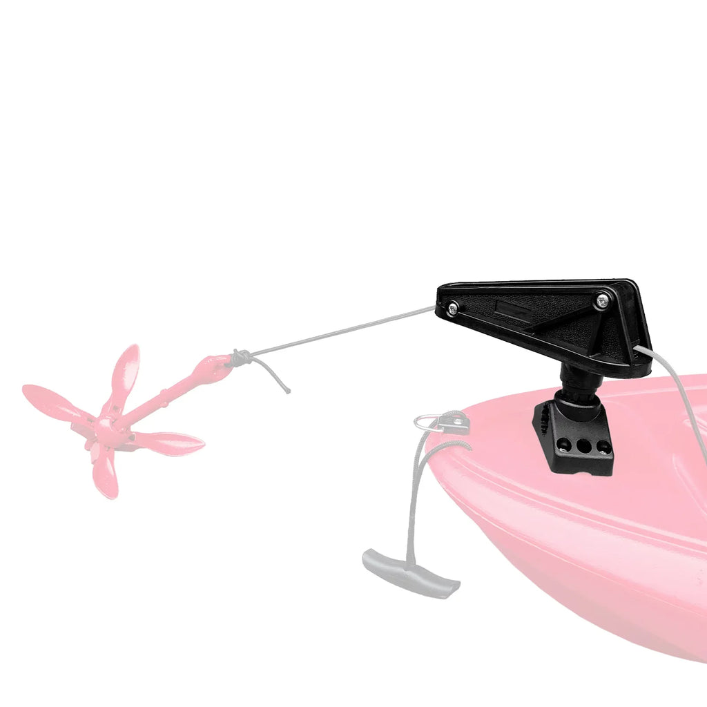 Portable Anchor Lock with Release System Side Deck Mount for Kayaks Canoe Small Craft Fishing