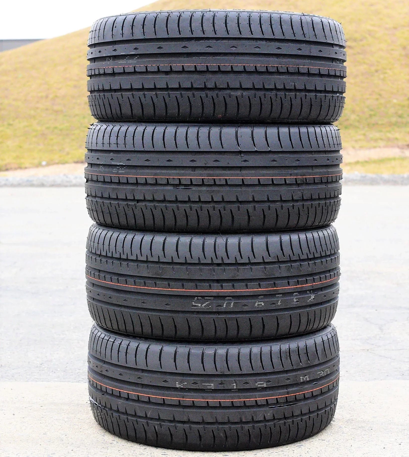 Pair of 2 (TWO) Accelera Phi 255/45ZR18 255/45R18 103Y XL A/S High Performance Tires Fits: 2005-13 Toyota Tacoma X-Runner, 2007-10 Ford Mustang Shelby GT500