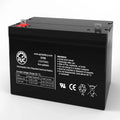 Pride Mobility Quantum R-4000 12V 75Ah Mobility Scooter Battery - This Is an AJC Brand Replacement