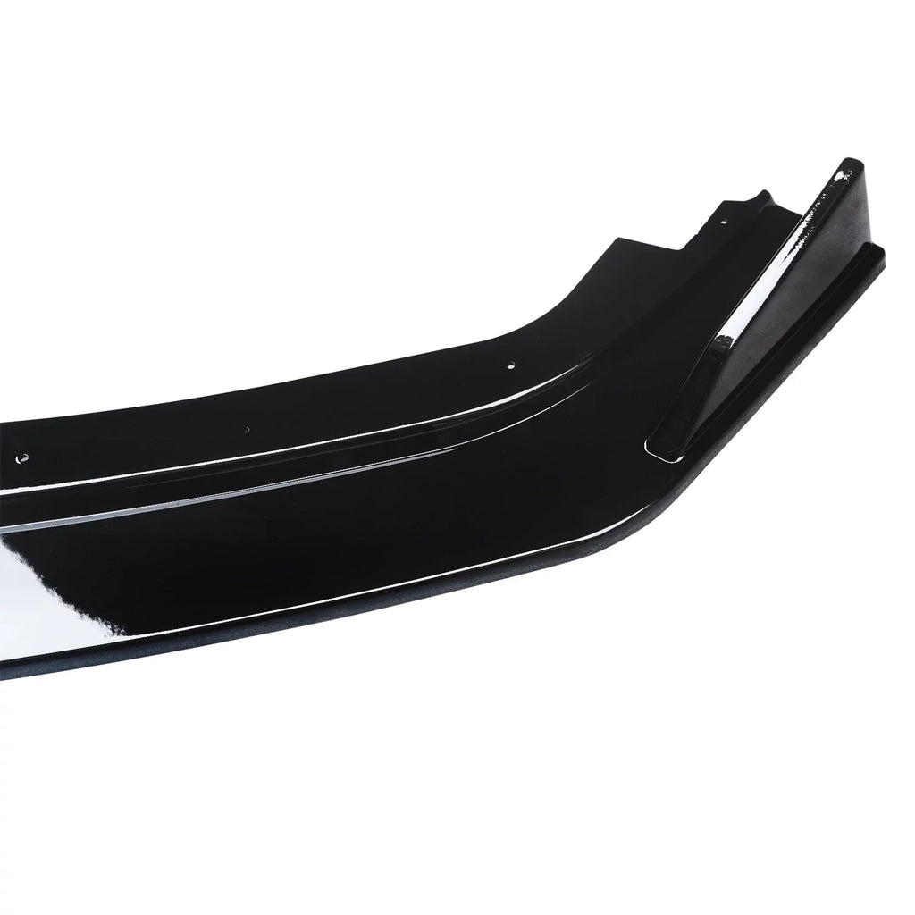 NINTE Front Bumper Lip for 2017-2023 Infiniti Q60 Gloss Black 3PCS
