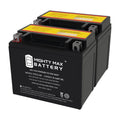 YTX12-BS 12V 10Ah Replacement Battery Matching with Suzuki GSX-R1000, Z 01-04 - 2 Pack