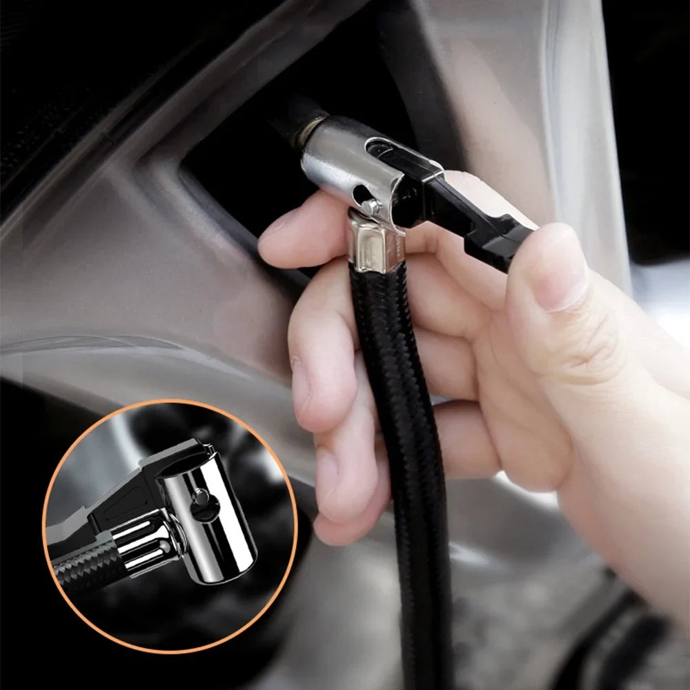 Digital Air Compressor for Car Auto Pump Portable Tire Inflator with LED Light 12V