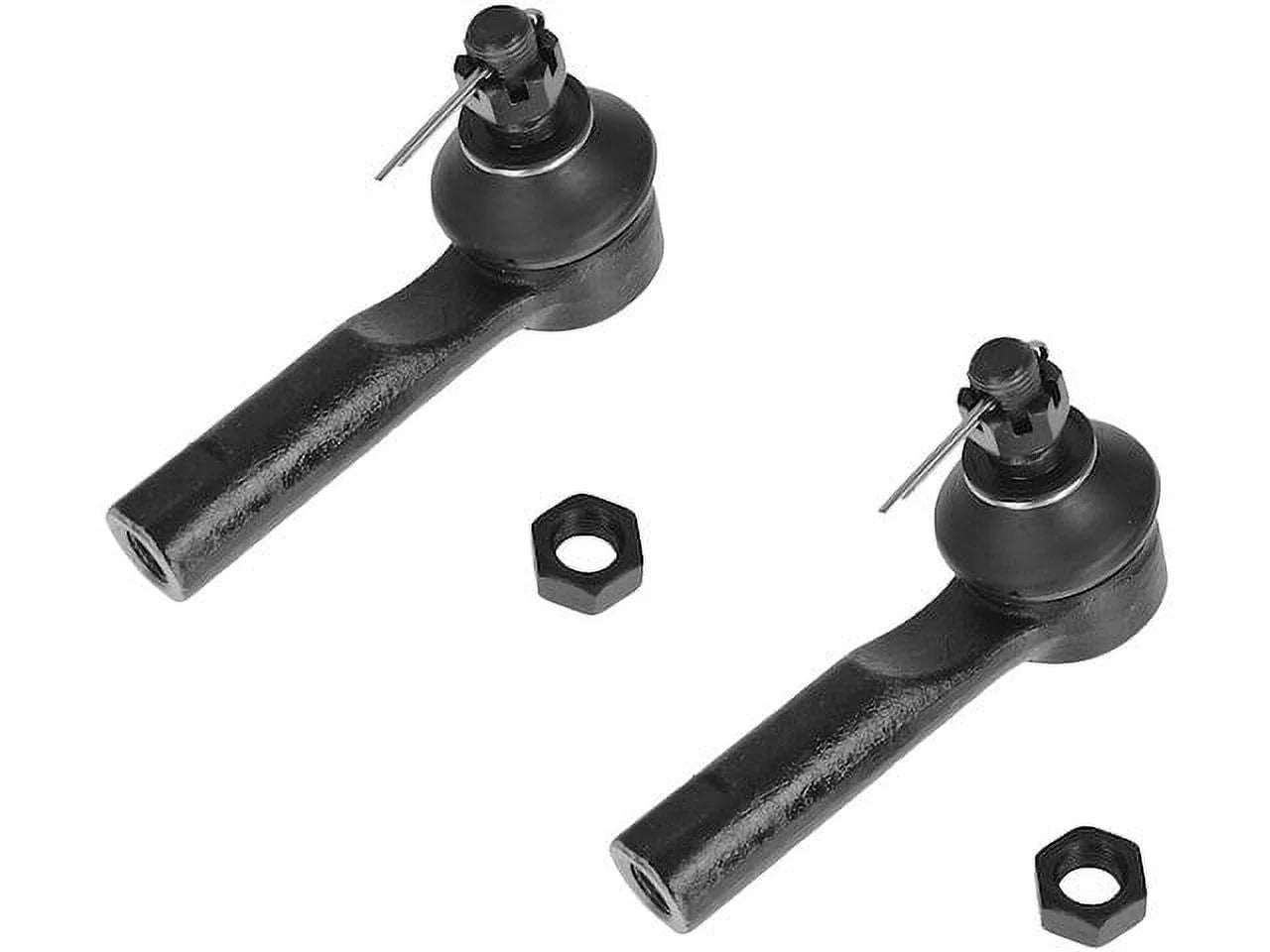 Tie Rod End Set 2 Piece - Fitting with 1986 - 2006 Nissan Sentra FWD 1.6L 4-Cylinder 1987 1988 1989 1990 1991 1992 1993 1994 1995 1996 1997 1998 1999 2000 2001 2002 2003 2004 2005