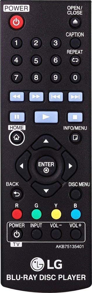 LG BP175 Streaming 1080p FHD Audio Blu-ray Player with Streaming Services, for Holiday Family, with Ethernet Port, HDMI, Remote Control, Black with High Speed 6FT HDMI Cable