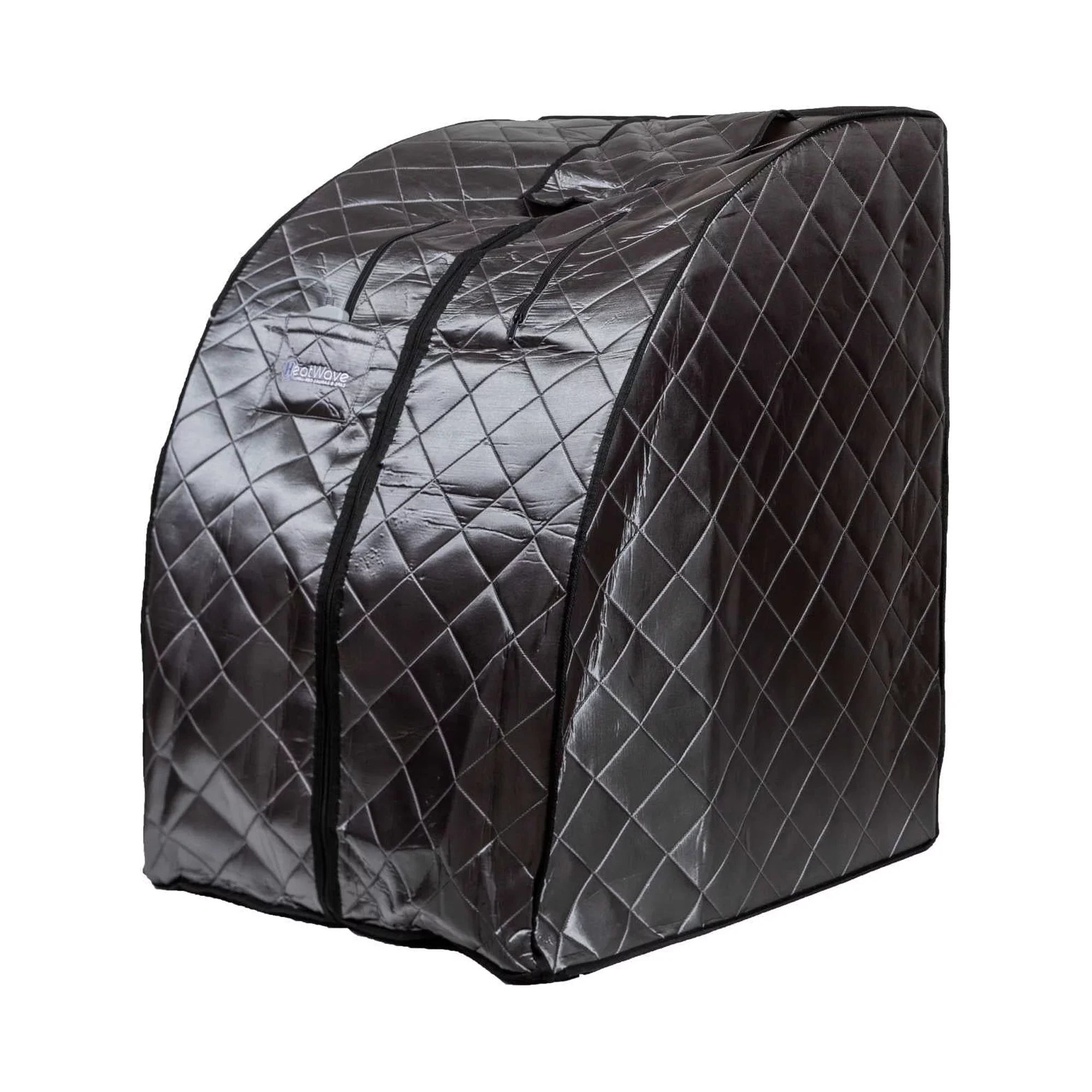 Heat Wave Rejuvenator Portable Personal Sauna with FAR Infrared Carbon Panels, Heated Floor Pad, Canvas Chair