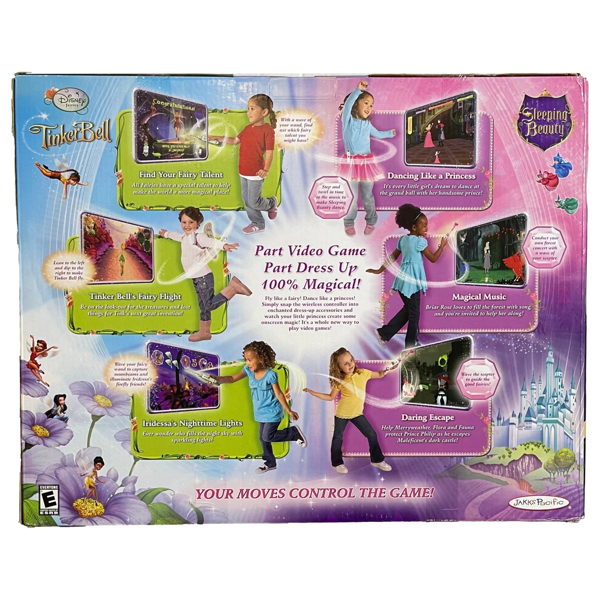 Disney Fairies Sleeping Beauty Ultimotion Wireless Motion Controlled Video Game
