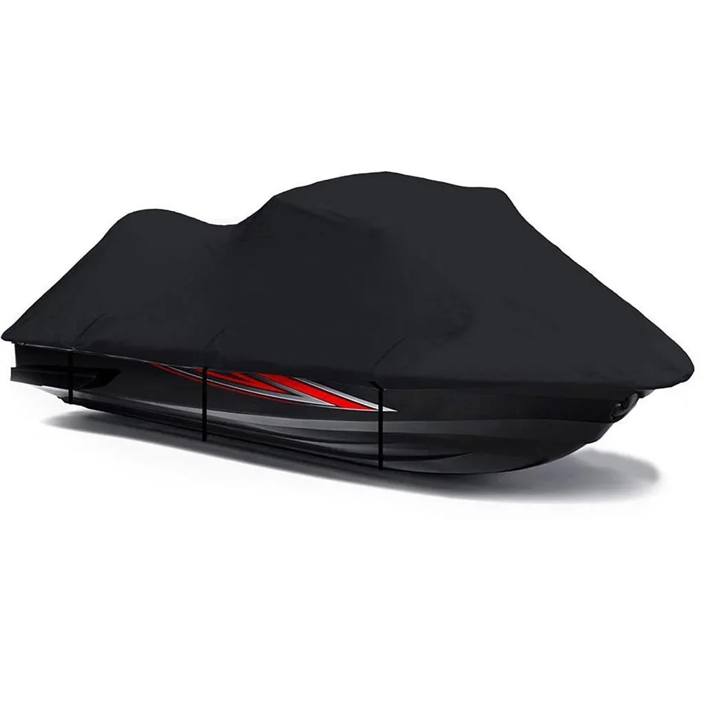 BLACK 600 DENIER JetSki Wrap Fitting for Kawasaki 750 STX 1994 1995 1996 1997 1998 / 900 STX 1997-2006 Jet Ski PWC Protection