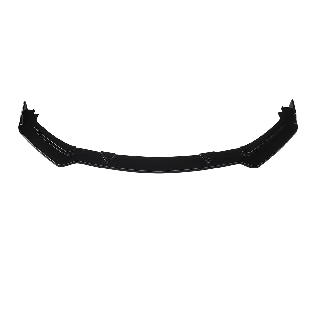 NINTE Front Bumper Lip for 2017-2023 Infiniti Q60 Gloss Black 3PCS