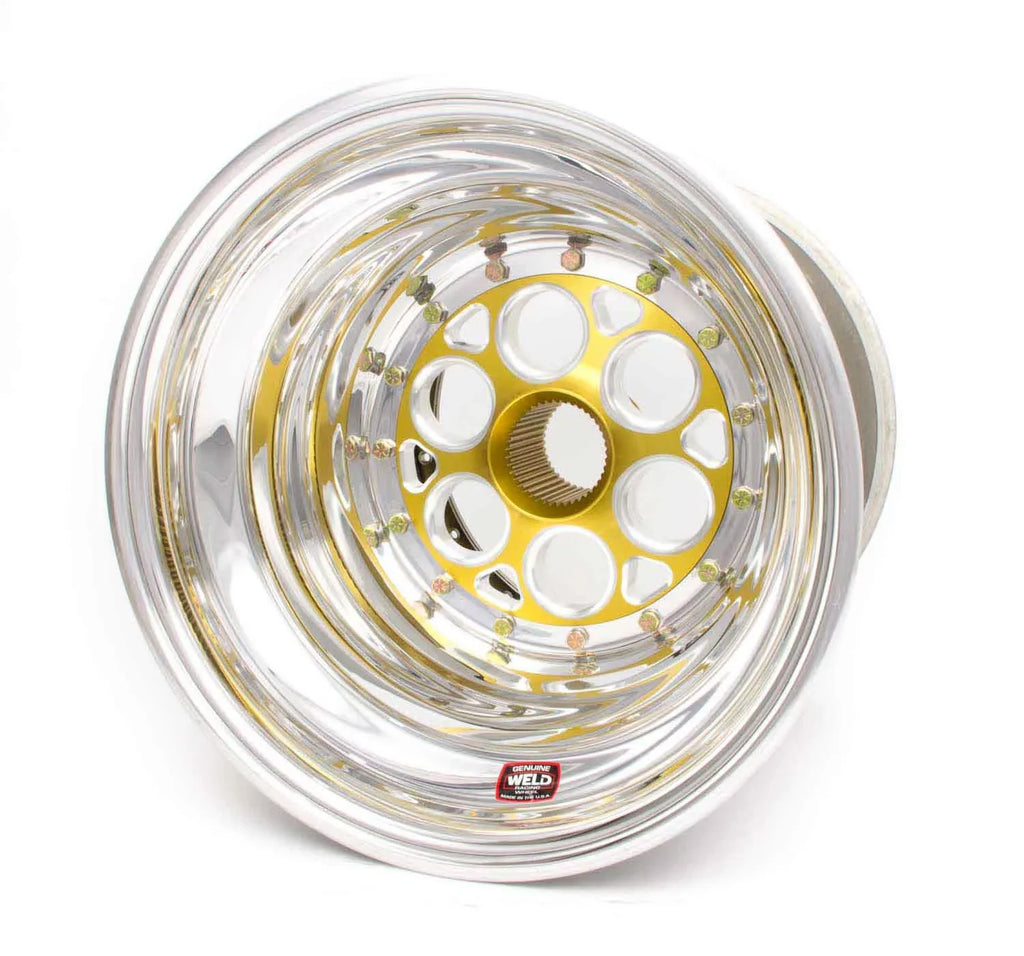 Weld Racing WEL735-51536 15 x 15 in. Magnum Sprint Spline Wheel, 42 Spline - 6 in. Back Spacing