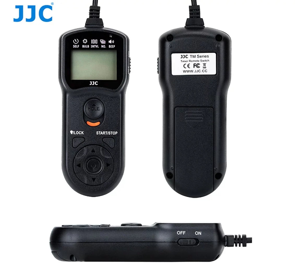 JJC TM-F2 Intervalometer LCD Timer Remote for Sony A7 II III A7R II III IV A7S II III A7M2K A9 A9II RX1R II RX10 RX10 II III RX100II RX100III RX100M4 RX100M5 RX100M5A RX100M6 RX100M7 A3000 A3500 A5000