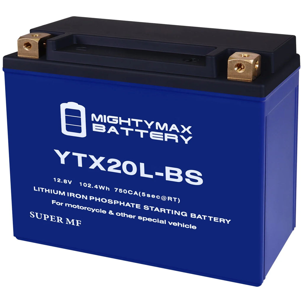 YTX20L-BS Lithium Replacement Battery Fitting with Kawasaki Jet Ski 1500 SXR 17-20