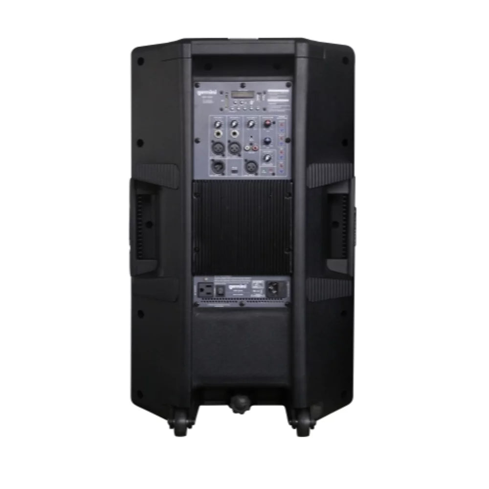 Gemini Sound GSP-2200 Pro DJ Audio 2200 Watt Portable Bluetooth Media PA System Speakers