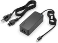 65W 45W USB-C Fast Charger for HP Elitebook, Probook, Spectre x360, Envy x360, Chromebook 14, Elite x2 Laptop - (Safety