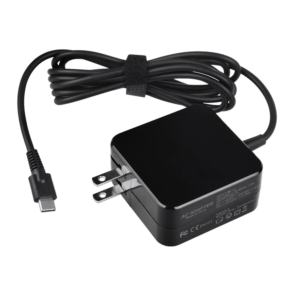 KONKIN BOO Matching 45W AC Adapter Charger Power USB-C Replacement for Lenovo 100E 2nd Gen 81QB000AUS Chromebook