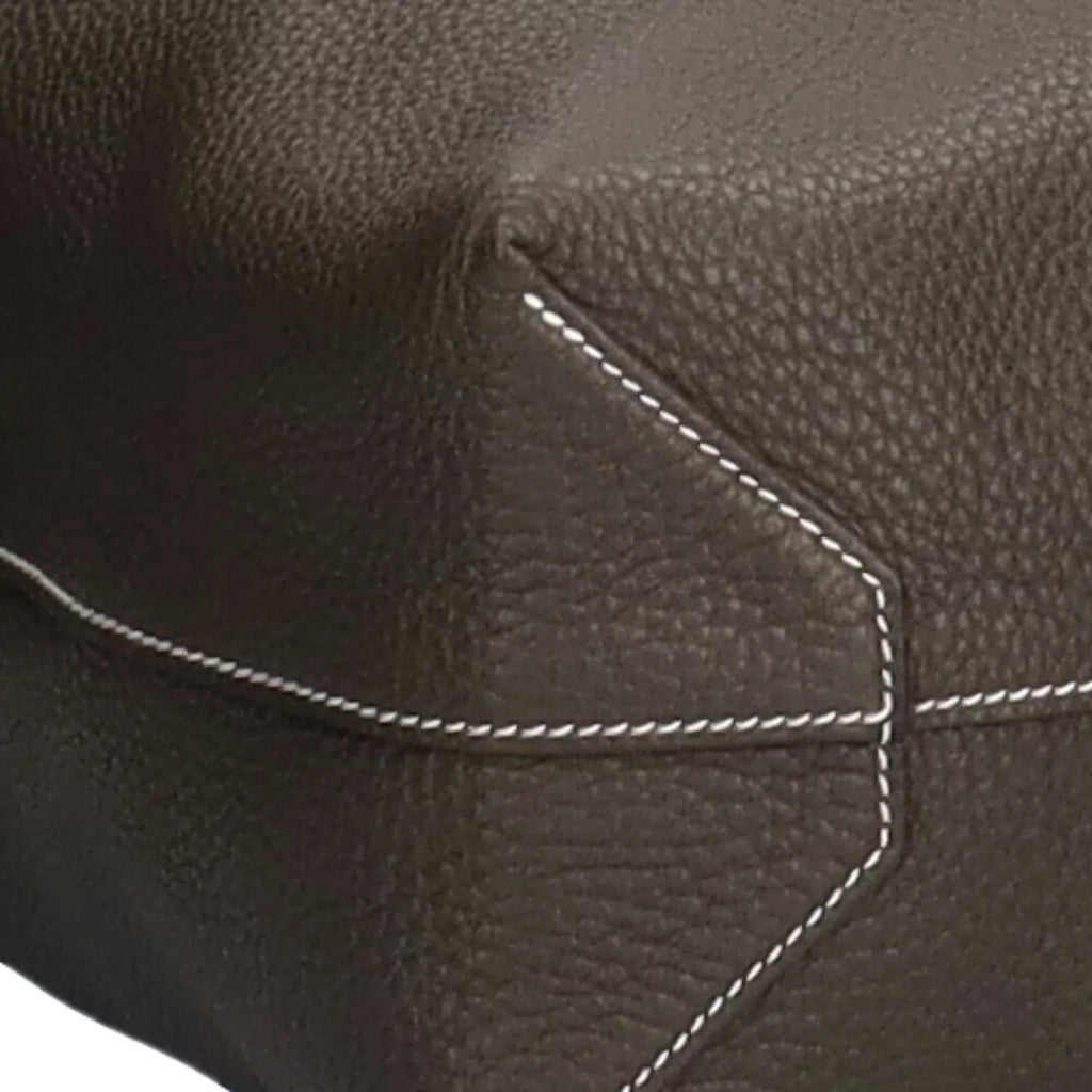 Pre-Owned Hermes HERMES Double Sense Tote Bag Taurillon Clemence Etain Women's (Good)