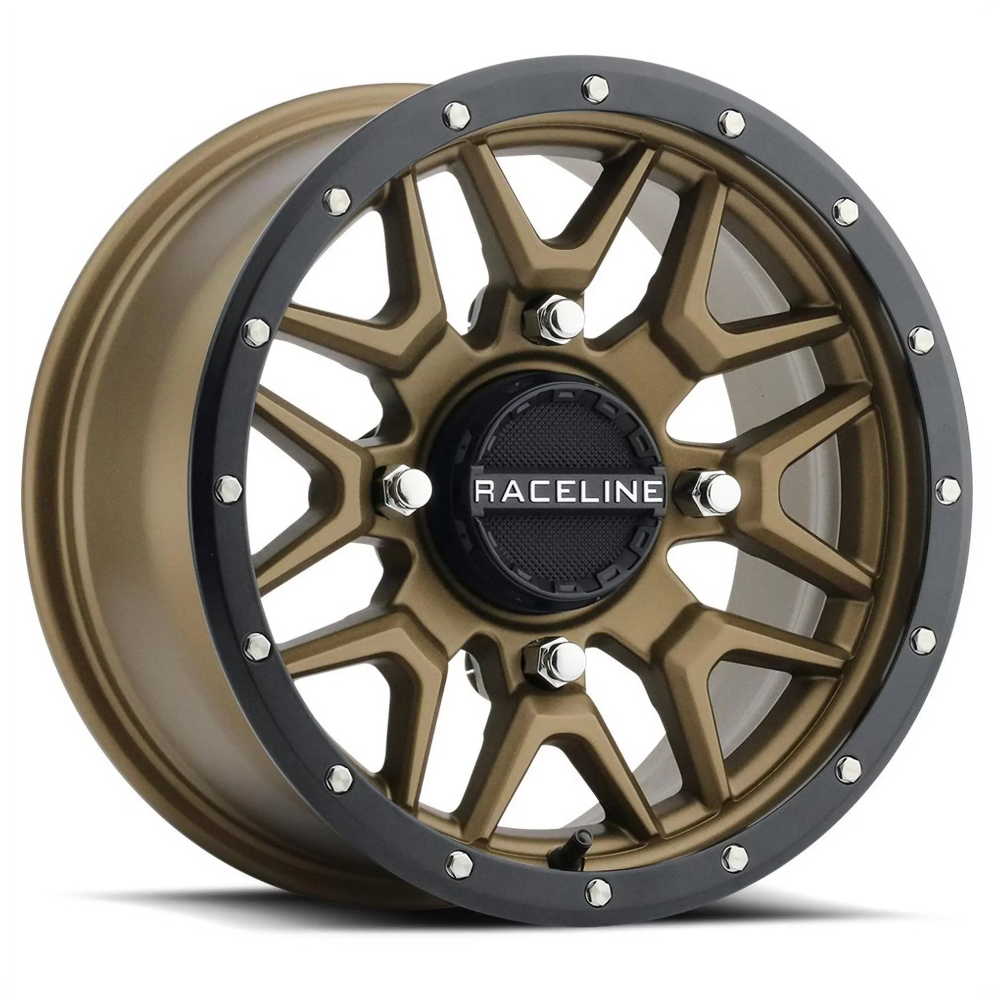 Raceline Krank 14" Bronze Wheels 26" Reptile Tires Kawasaki Mule Pro FXT