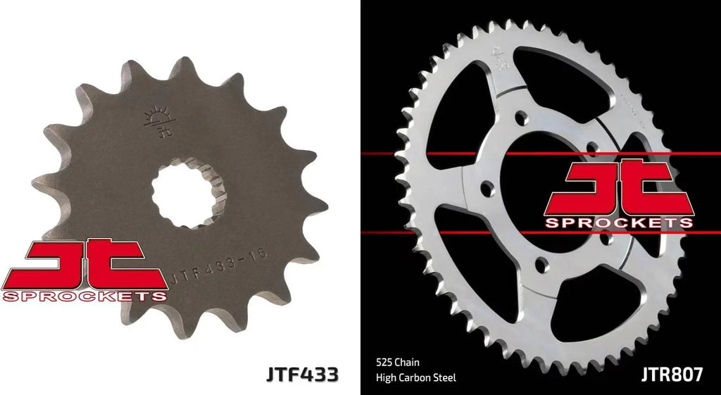 Front & Rear Sproket Kit for SUZUKI GSX-R400 J,RK,RAK-GK73A-Japan 88-89 JT Sprockets