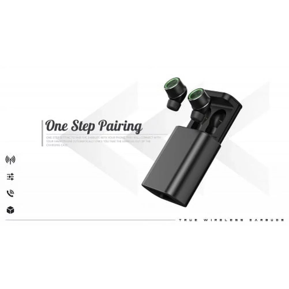 Earbuds TWS Wireless Earphones for T-Mobile REVVL 6 PRO 5G Phone - Headphones True Wireless Stereo Hands-free Mic Hi-Fi Sound Headset Charging Case B8Z Suitable With REVVL 6 PRO 5G